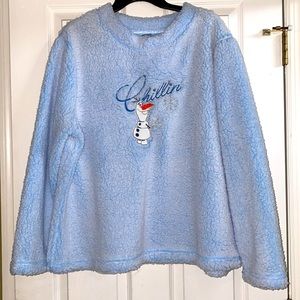 Sleepwear Faux Fur Frozen Top